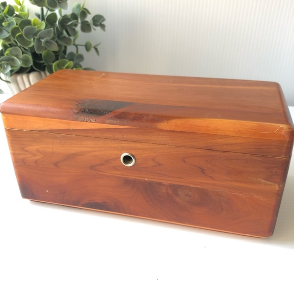 Art Wood Jewelry Box Lane Co Cedar Chest
